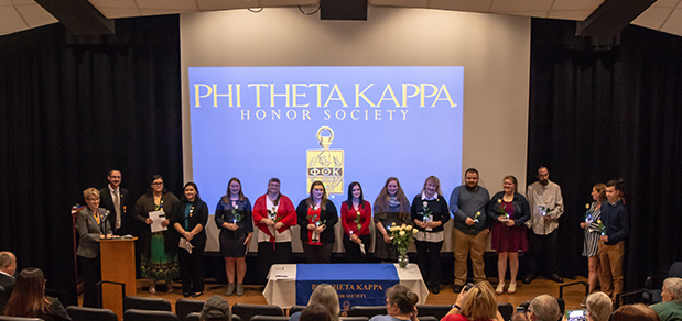 WVU Parkersburg Phi Theta Kappa honor society chapter welcomes new members