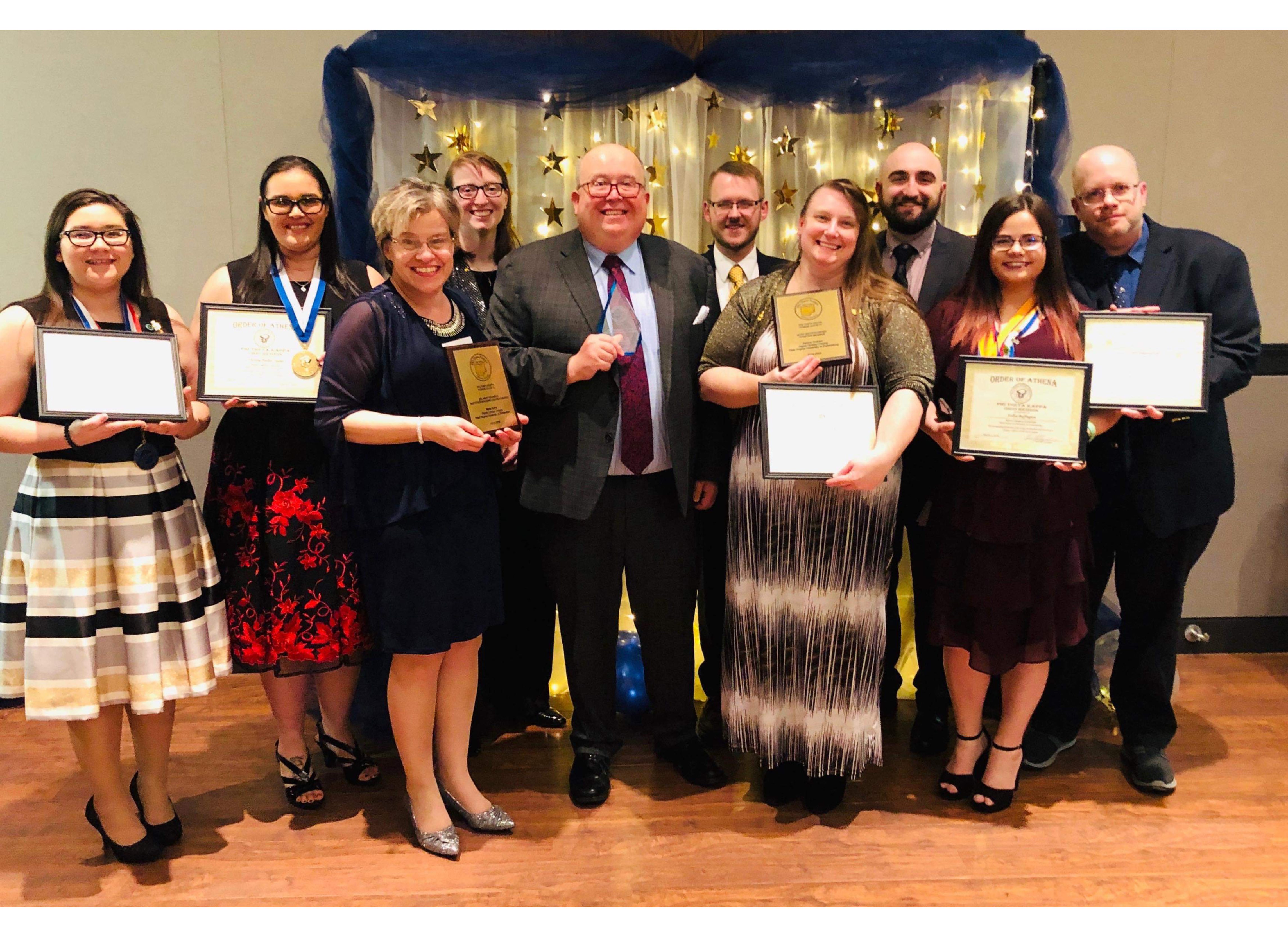 WVU Parkersburg’s Phi Theta Kappa honor society chapter honored at regional awards ceremony
