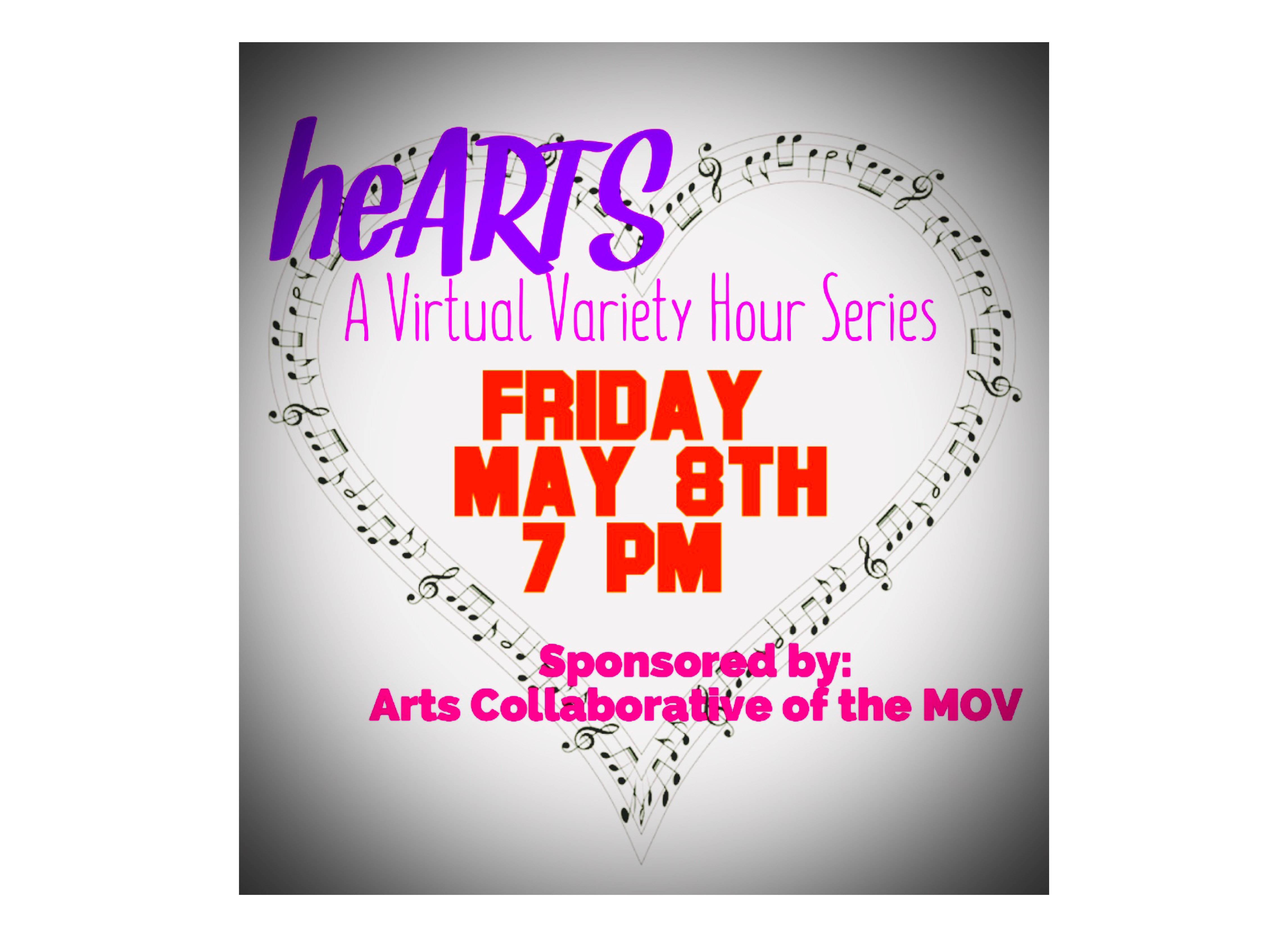 heARTS of the MOV to present virtual variety show series featuring local, national and international artists