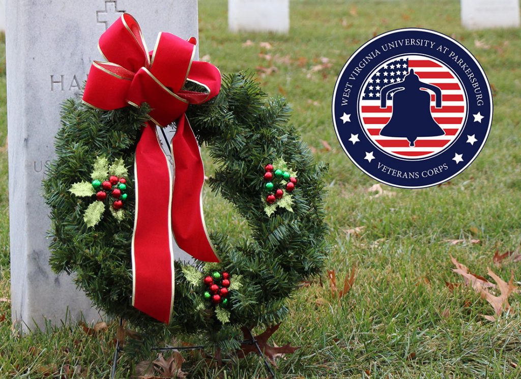 WVU Parkersburg Veteran Corps Teams Up with the Wood County Marine Corps League to Take Part in Wreaths Across America