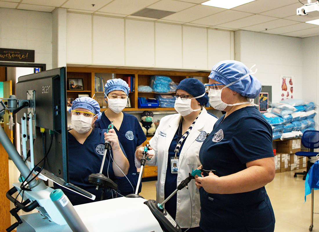 WVU Parkersburg Surgical Technology Program Becomes First in the State to Offer Laparoscopic Simulator