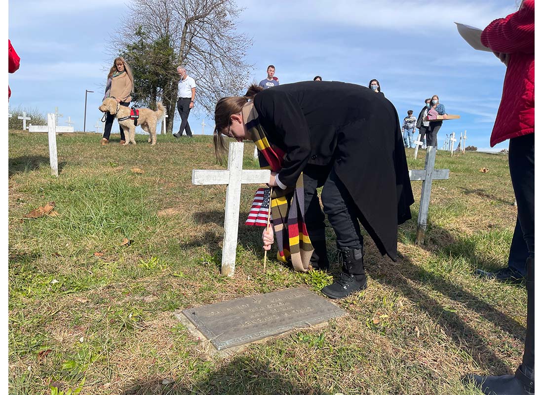 WVU Parkersburg Fine Arts Committee Plans for Poorhouse Cemetery Clean Up