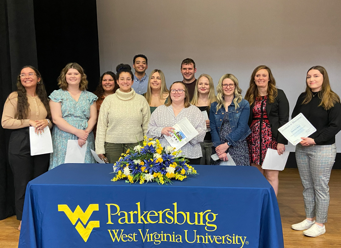 WVU Parkersburg signs in new students into Education program on February 27