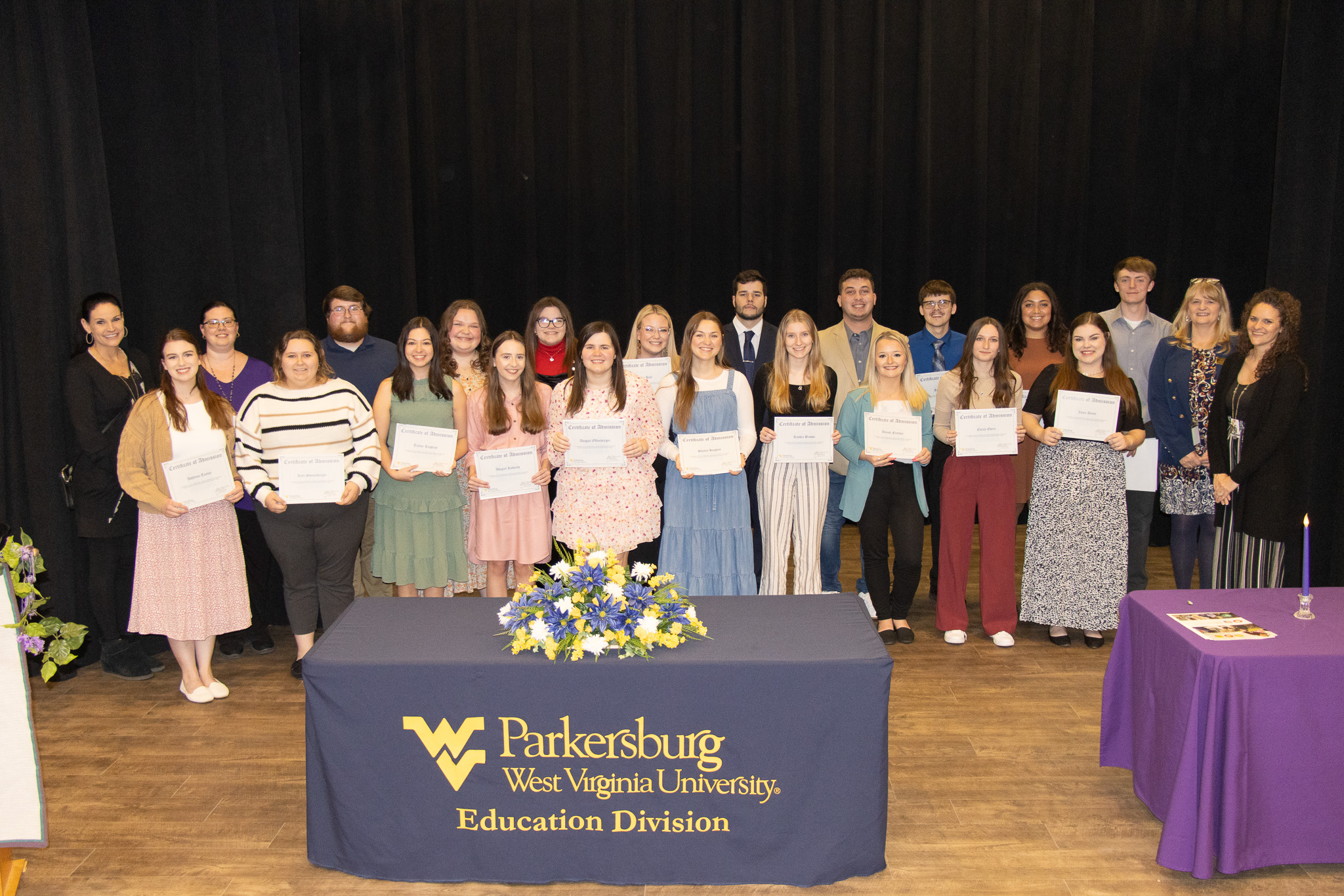 WVU Parkersburg signs new students into Education program