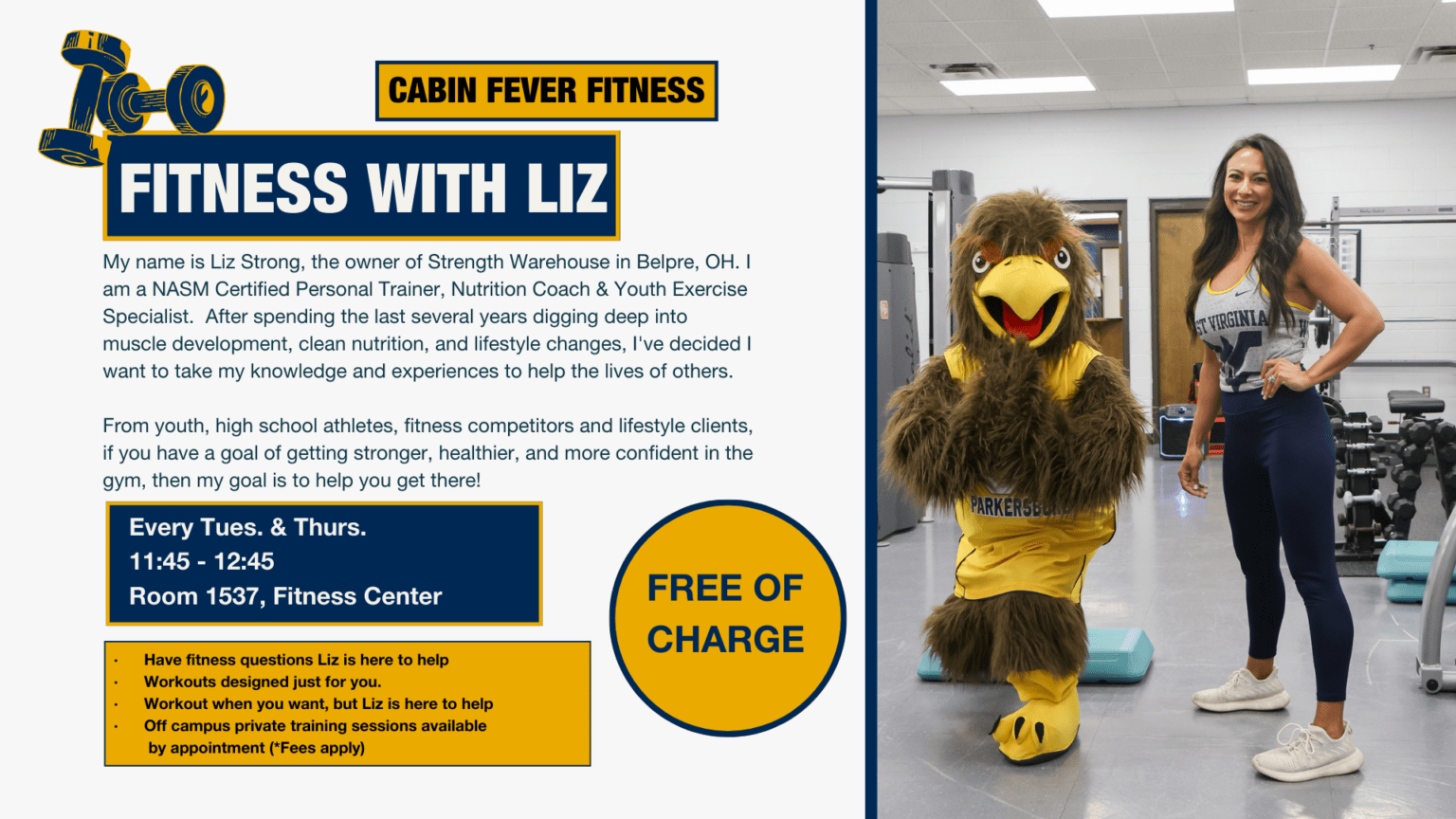 Fitness With Liz WVU Parkersburg